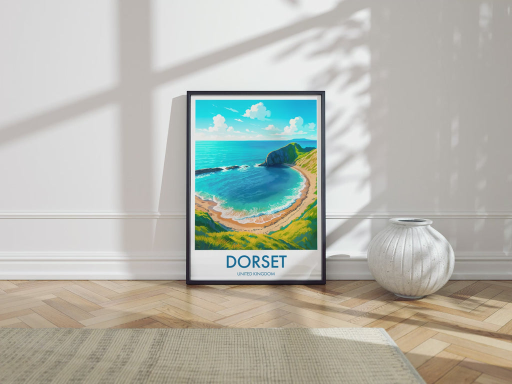 Jurassic Coast, United Kingdom Travel Poster Video