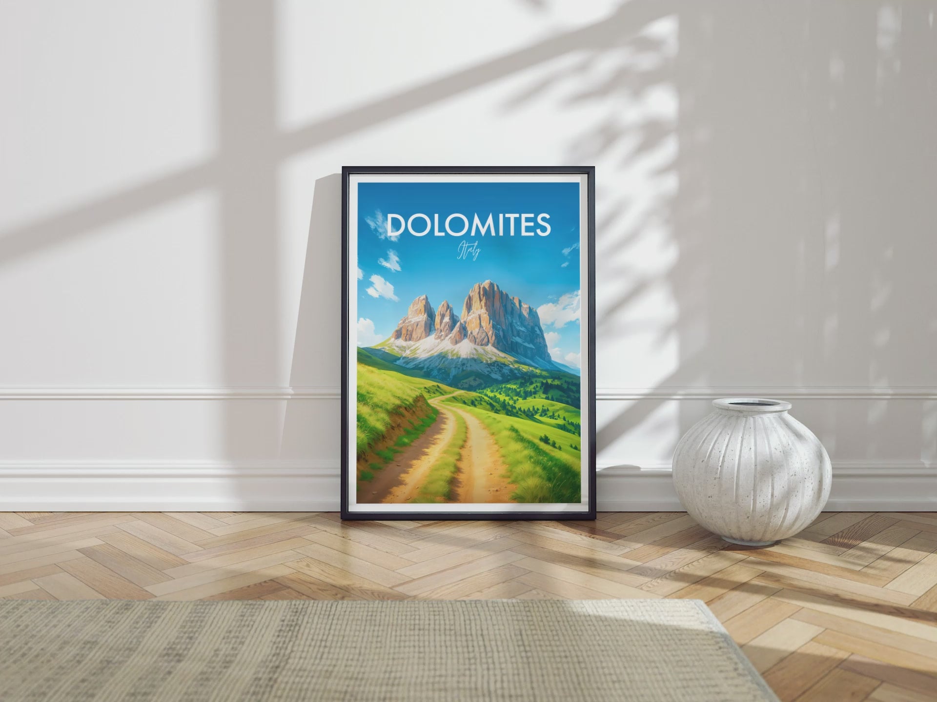 Dolomites, Italy Travel Poster Video