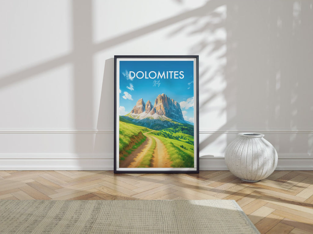 Dolomites, Italy Travel Poster Video
