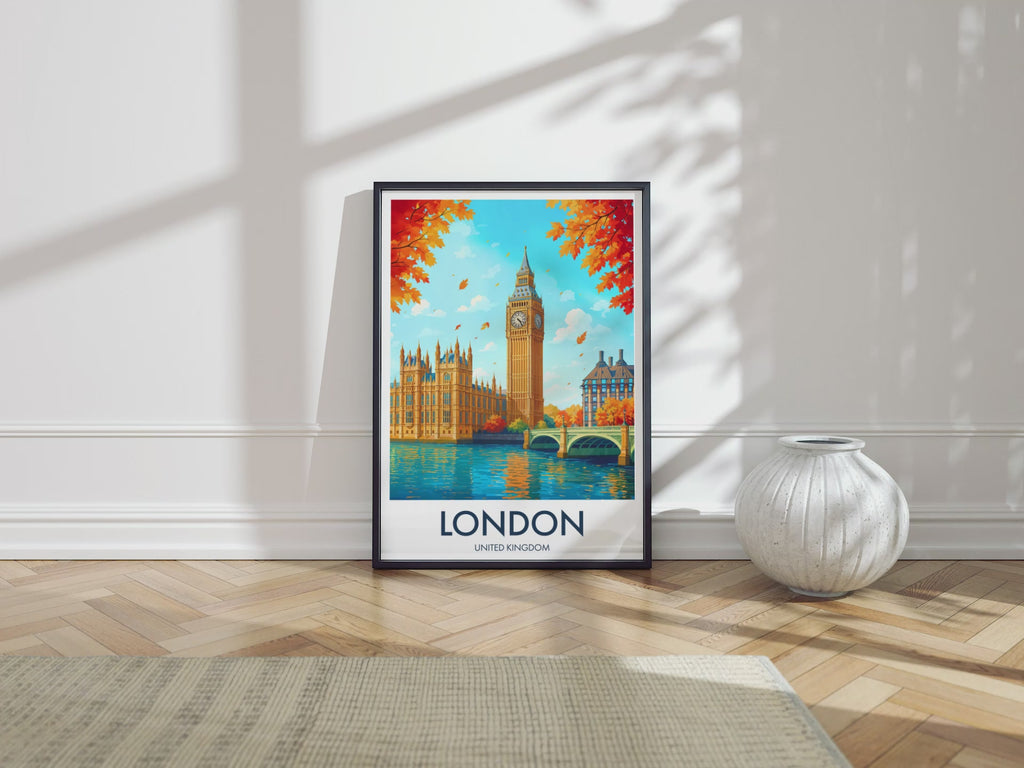 Big Ben, United Kingdom Travel Poster Video