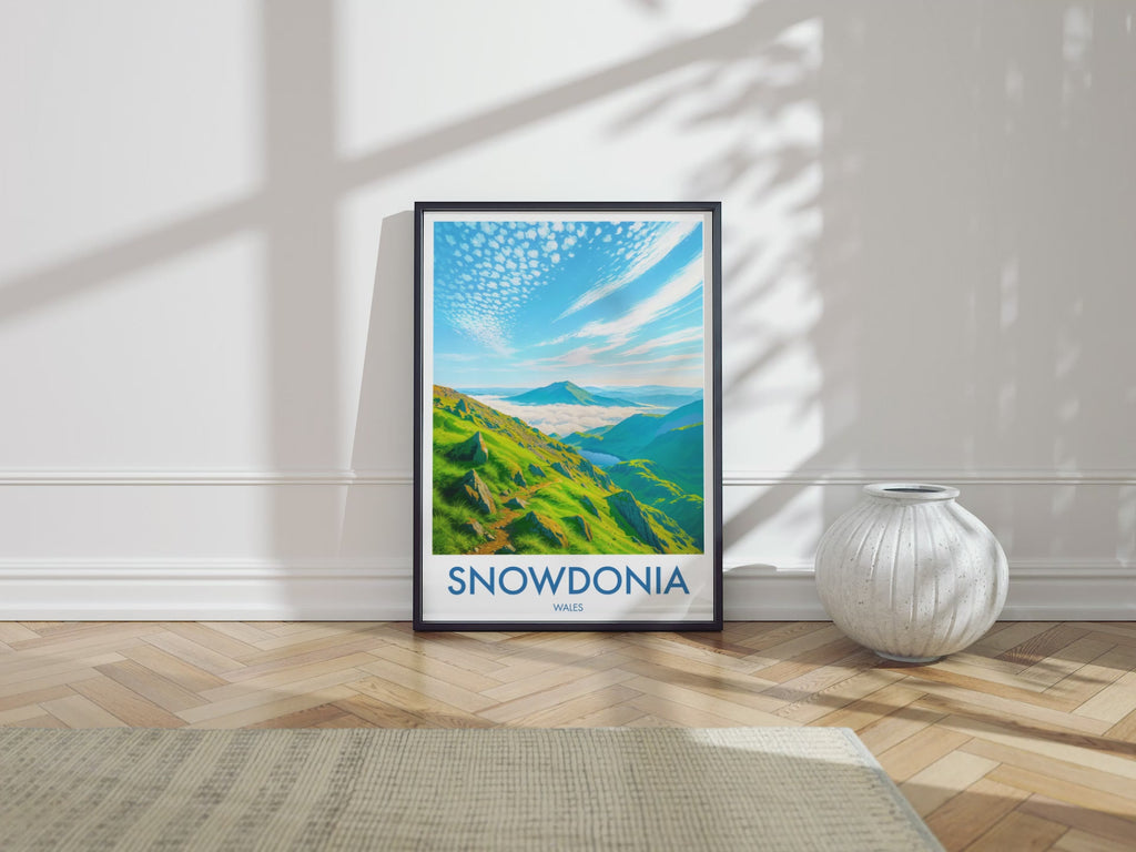 Snowdon, United Kingdom Travel Poster Video