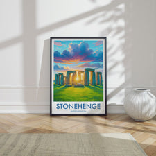 Stonehenge, United Kingdom Travel Poster Video