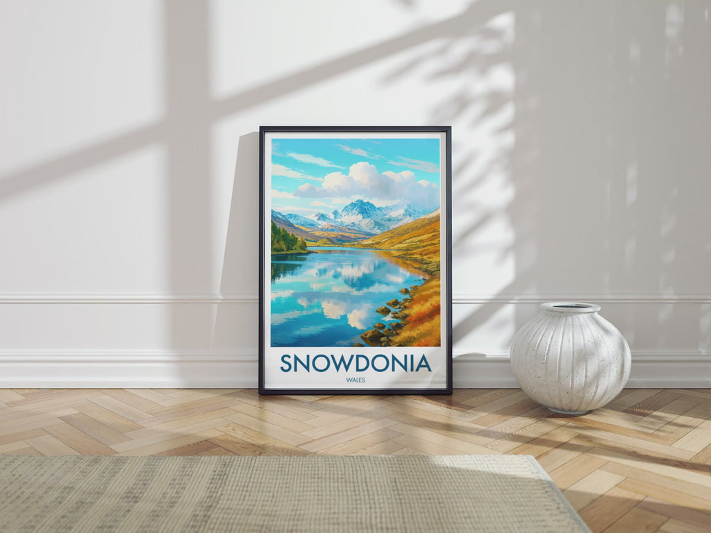 Snowdon, United Kingdom Travel Poster Video