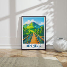 Ben Nevis Bridge, United Kingdom Travel Poster Video