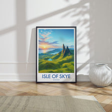 Old Man Of Storr, United Kingdom Travel Poster Video