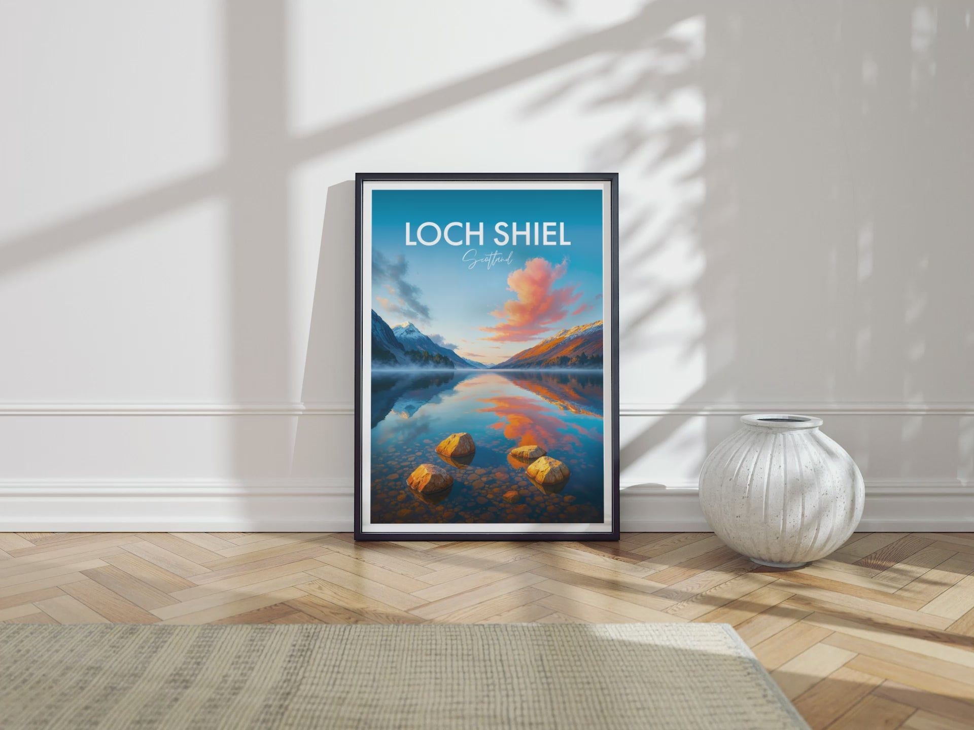 Loch Shiel, United Kingdom Travel Poster Video