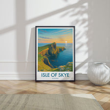 Neist Point, United Kingdom Travel Poster Video